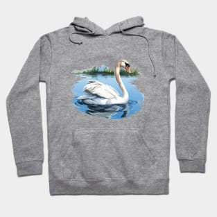 White Swan Hoodie